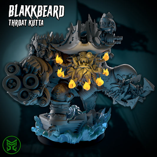 Pirate Orcs - Blackbeard Throat Kutta and Napoleon Gobapart