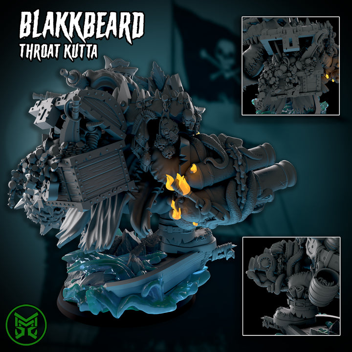 Pirate Orcs - Blackbeard Throat Kutta and Napoleon Gobapart