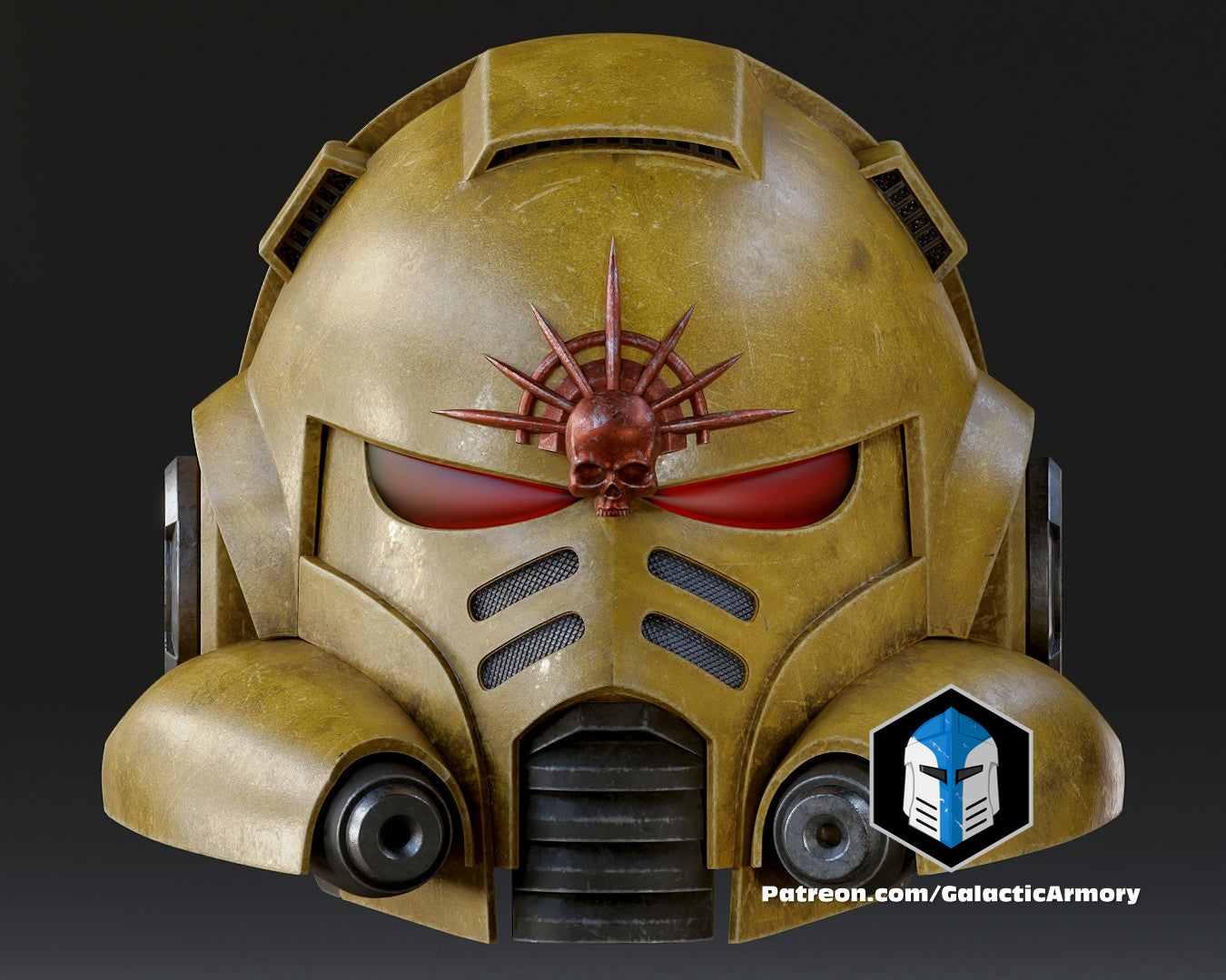 Full-Scale Loyalist Space Marine Helmets