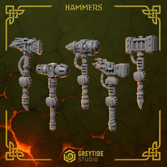 Anvil Wardens - Primaris Conversion - Melee Weapons