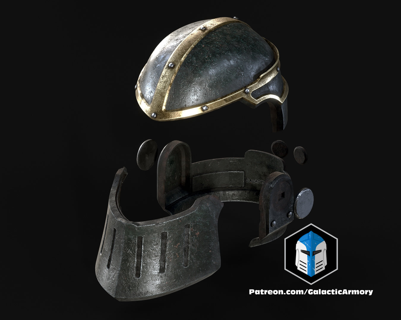 Full-Scale Heretic Marine Helmets