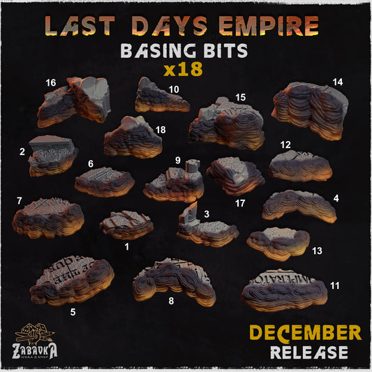 Lava and Fire - Basing Bits