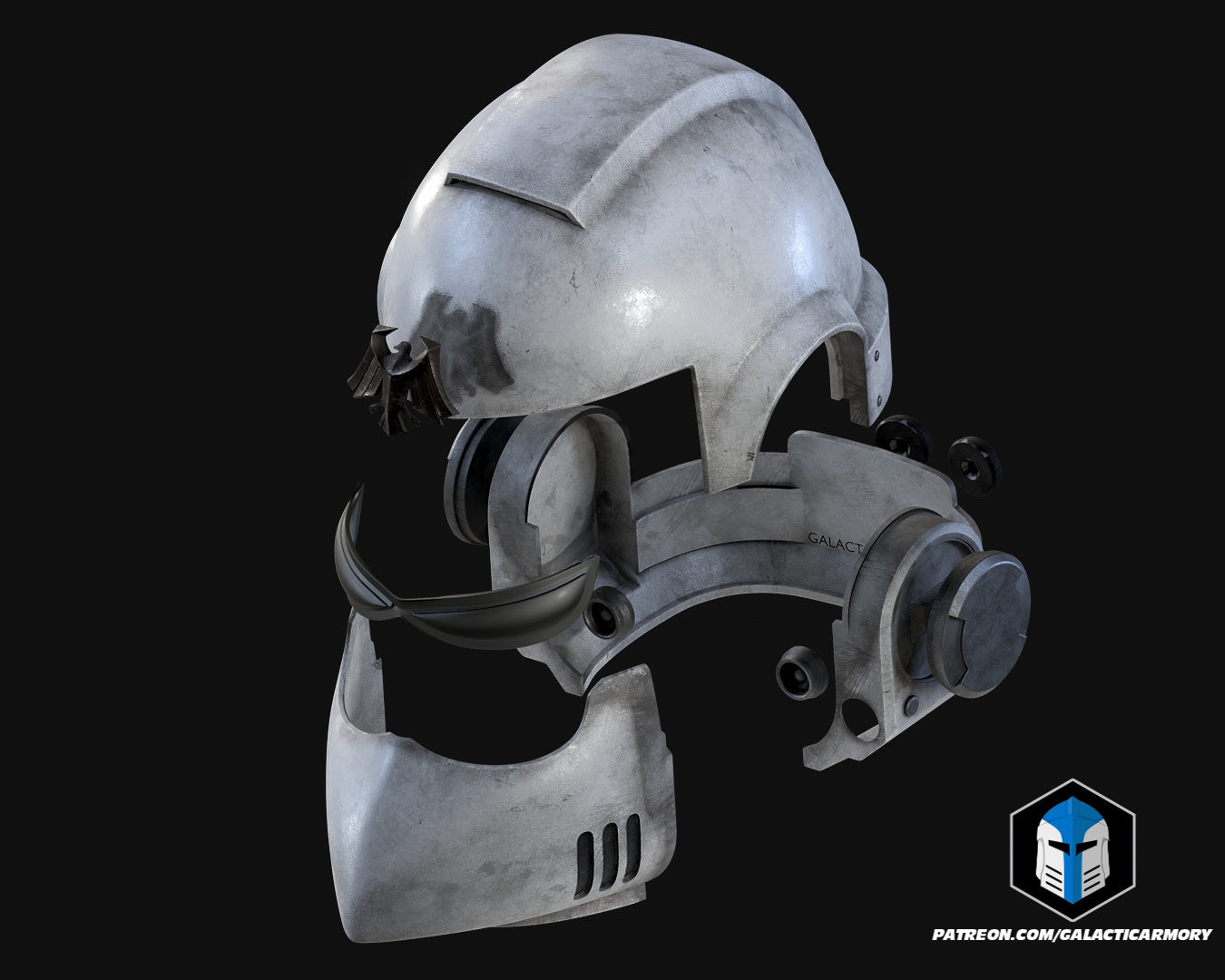 Full-Scale Loyalist Space Marine Helmets