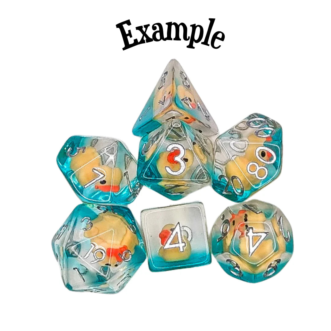 Mystery Dice Goblin - Mystery Dice Set - Inclusion set