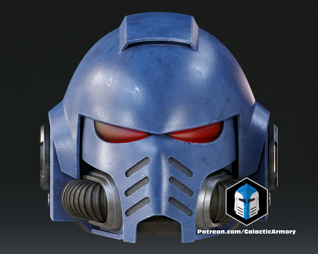 Full-Scale Loyalist Space Marine Helmets