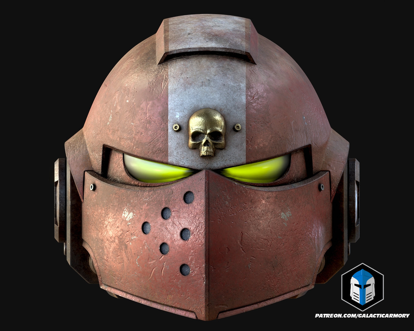 Full-Scale Loyalist Space Marine Helmets