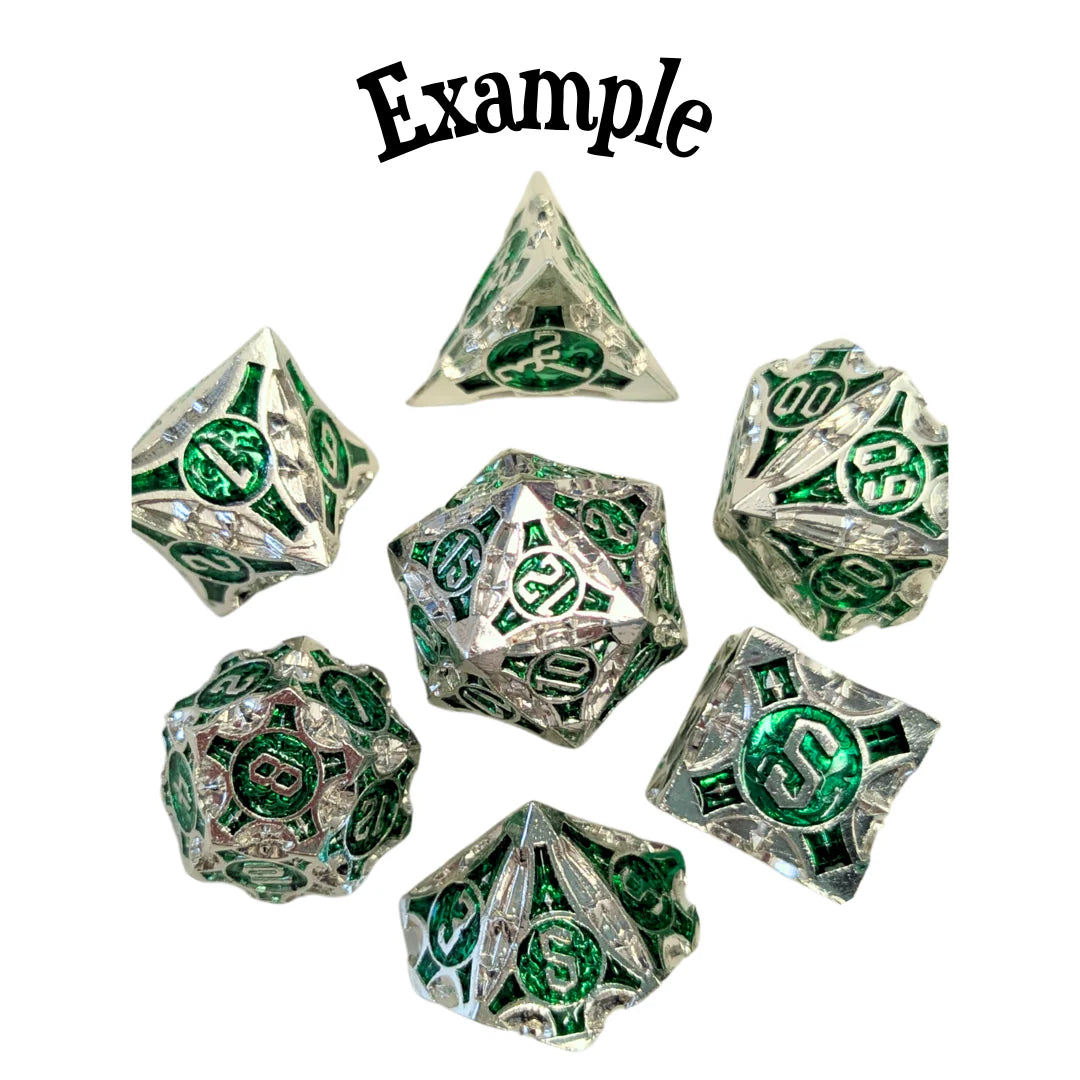Mystery Dice Goblin - Mystery Dice Set - Metal Dice